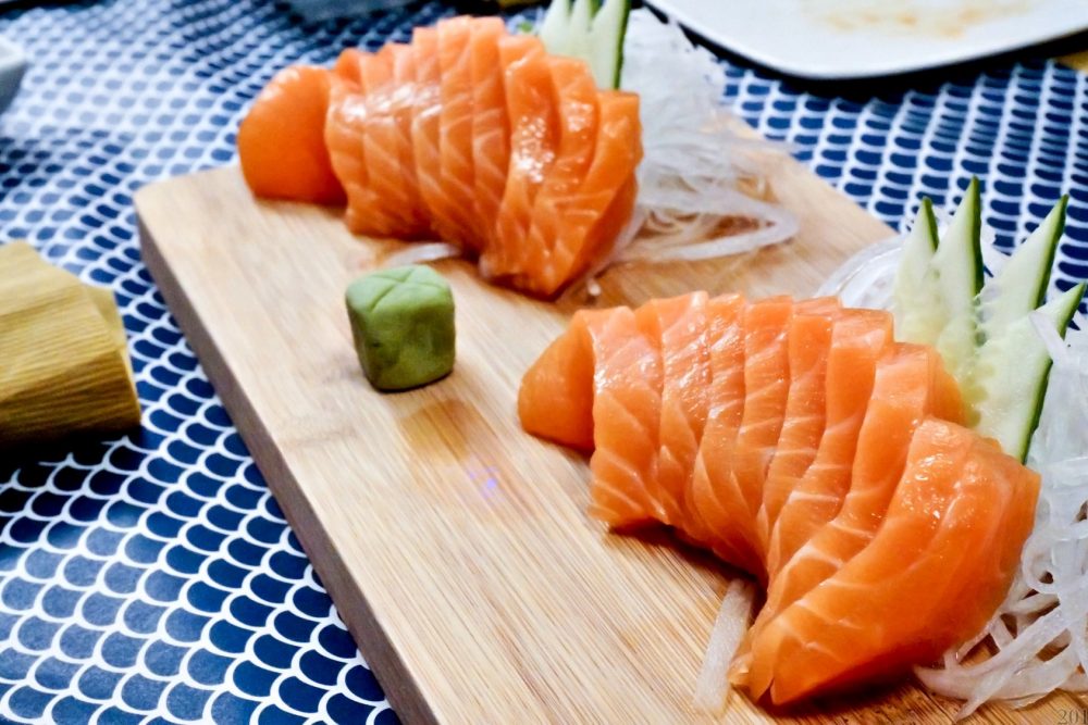 Salmon Sashimi